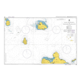 Admiralty Raster Geotiff - 585 - Nevis and Antigua to Northern Guadeloupe