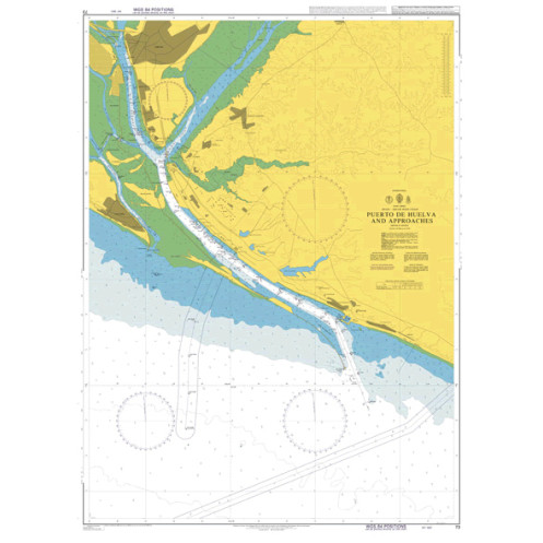 Admiralty - 73 - Puerto de Huelva and Approaches