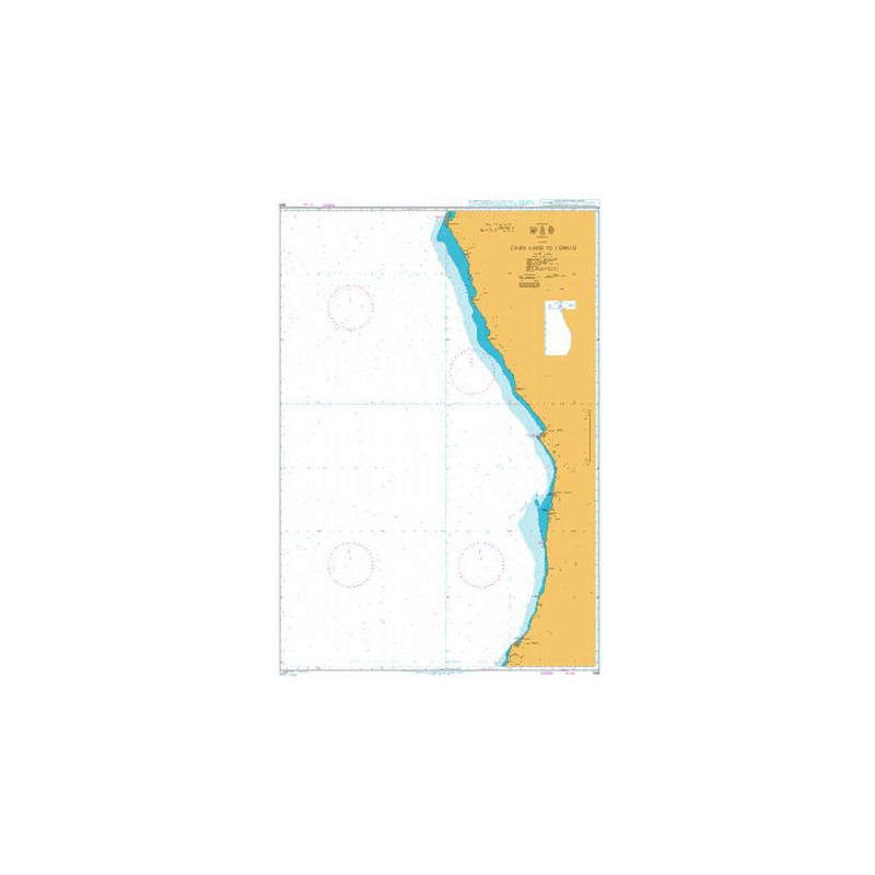 Admiralty - 0308 - nautical chart - Cabo Ledo to Lobito