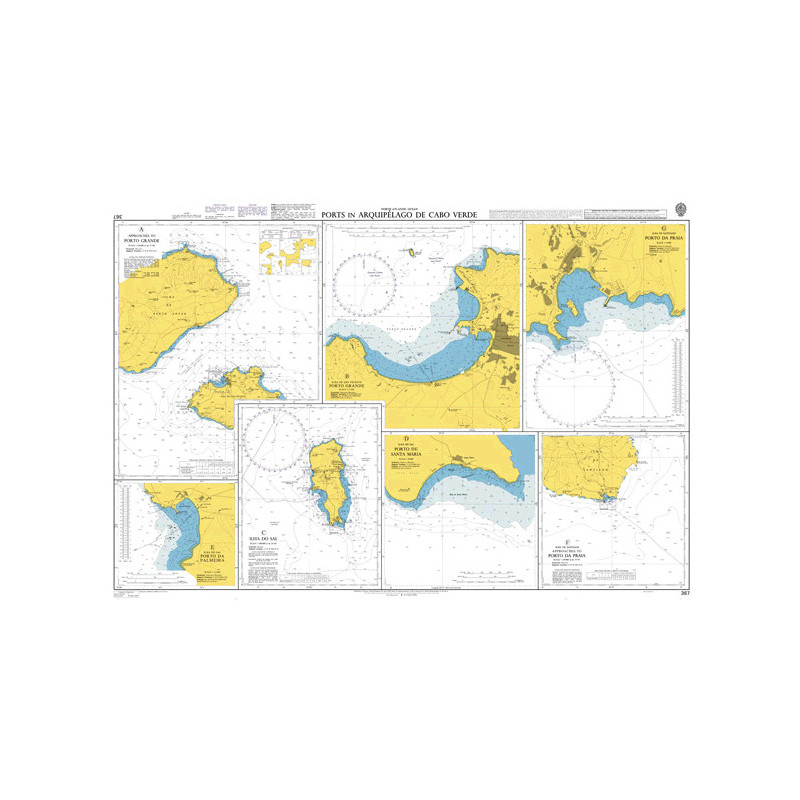 Admiralty - 367 - Ports in Arquipelago de Cabo Verde