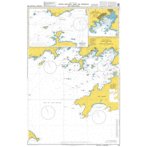Admiralty - 433 - Approaches to Angra dos Reis and Tebig Oil Terminal