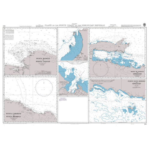 Admiralty - 463 - Plans on the North Coast of the Dominican Republic