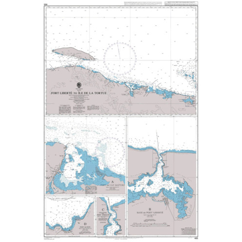 Admiralty - 0465 - nautical chart - Fort Liberte to Ile de la Tortue