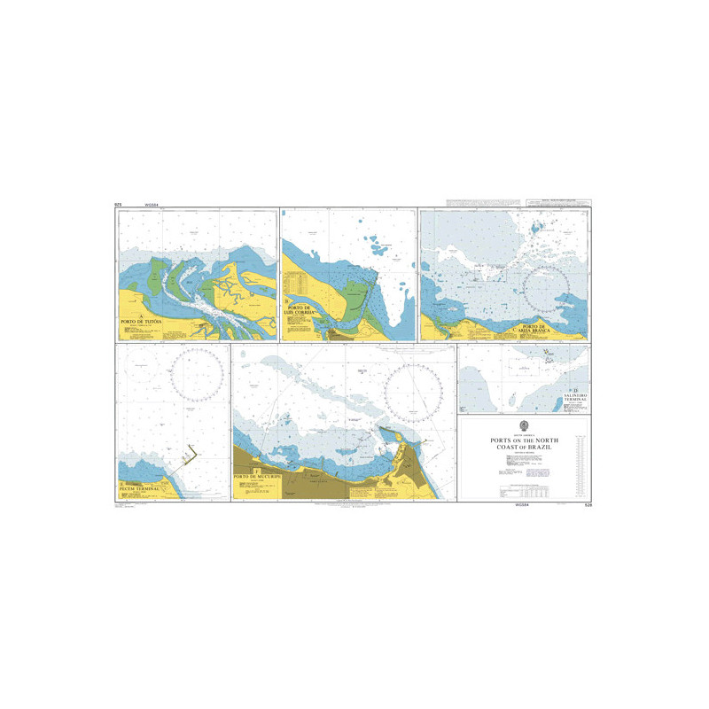 Admiralty - 526 - Ports on the North Coast of Brazil