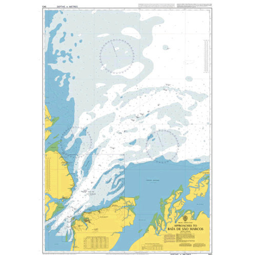 Admiralty - 543 - Approaches to Baia De Sao Marcos