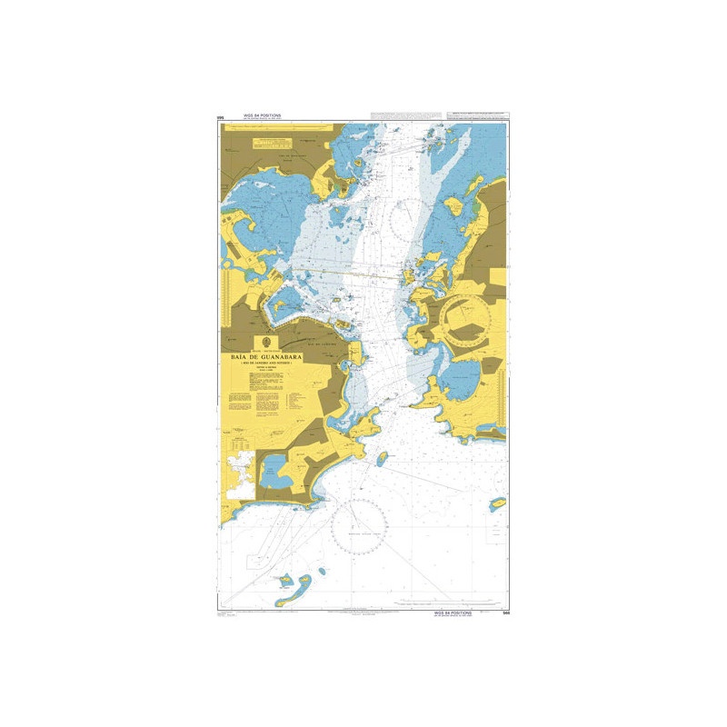 Admiralty - 566 - Baia de Guanabara (Rio de Janeiro and Niteroi)