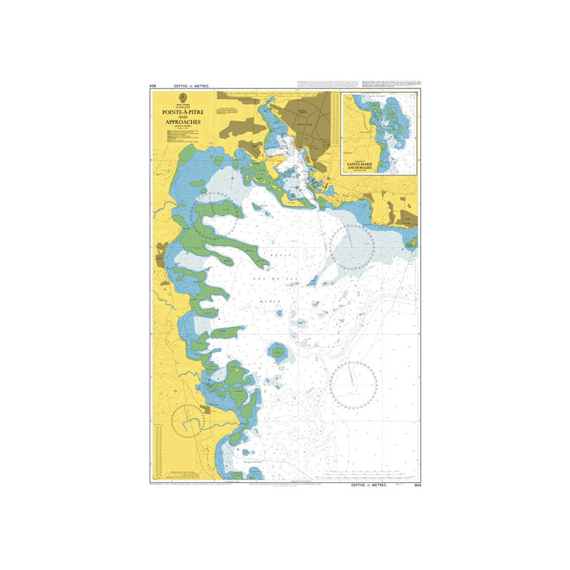 Admiralty - 804 - Pointe-a-Pitre and Approaches