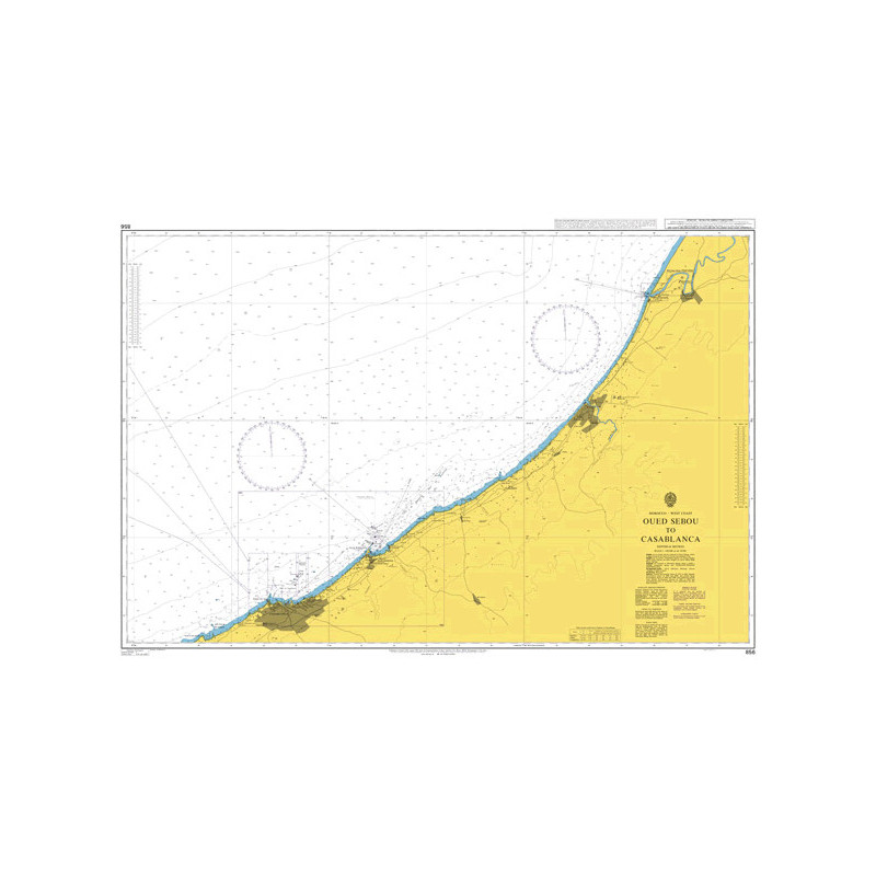 Admiralty - 856 - Oued Sebou to Casablanca