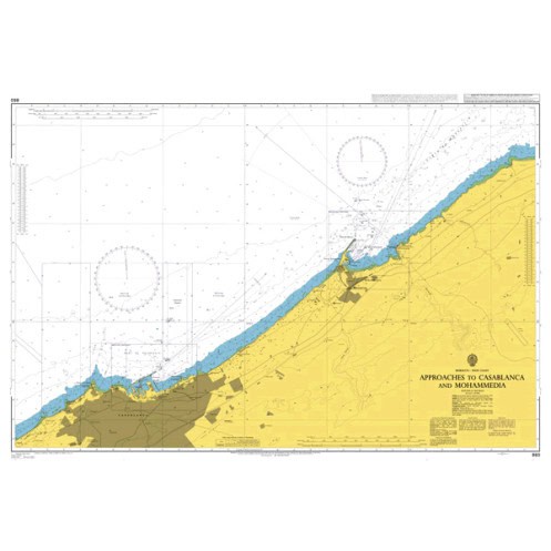 Admiralty - 860 - Approaches to Casablanca and Mohammedia