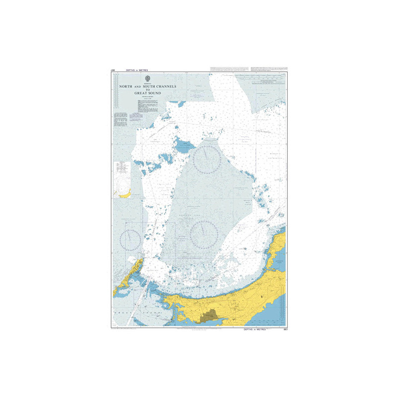 Admiralty - 867 - North and South Channels to Great Sound