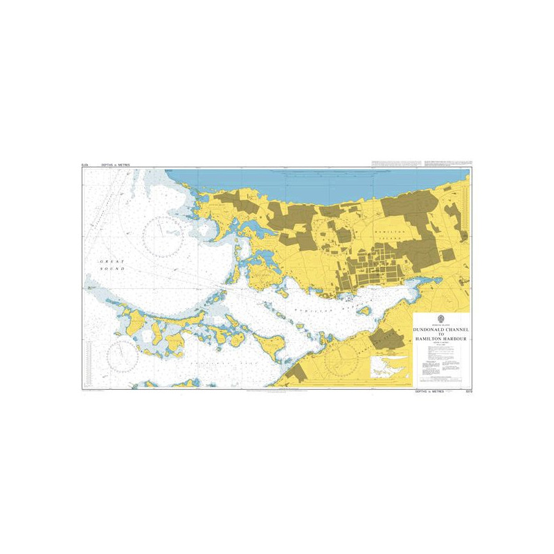 Admiralty - 1073 - Dundonald Channel to Hamilton Harbour