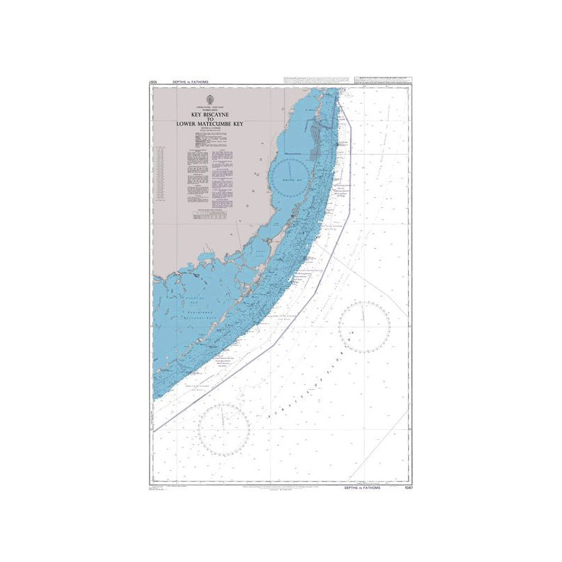 Admiralty - 1097 - Key Biscayne to Lower Matecumbe Key