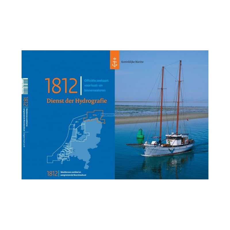 Dutch Hydrographic Office - 1812 - Waddenzee Oost
