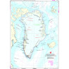 Danish Hydrographic Office - Kort G - Kalaallit Nunaat - Imartallu avatangiisui (Grønland med omgivende farvande) Greenland with