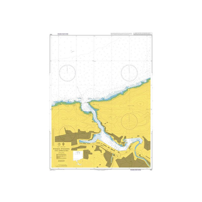Admiralty - 1157 - Pasaia (Pasajes) and Approaches
