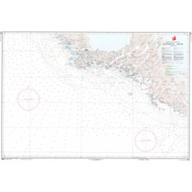 Danish Hydrographic Office - 1001 - Groenland Sydkyst. Kap Poul Lovenorn - Kap Farvel - Godthåb