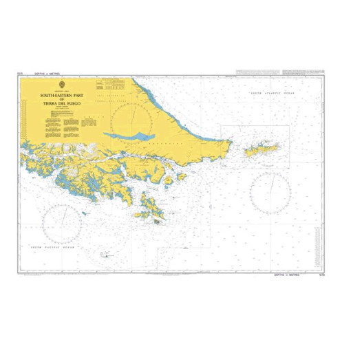 Admiralty - 1373 - South-Eastern Part of Tierra del Fuego