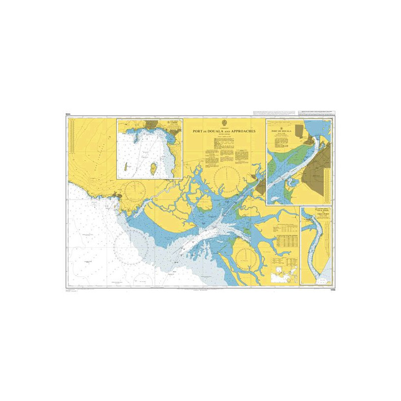 Admiralty - 1456 - Port de Douala and Approaches