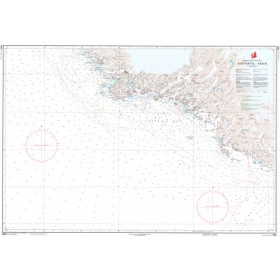 Danish Hydrographic Office - 1100 - Groenland Vestkyst. Kap Farvel - Arsuk