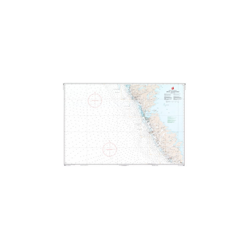 Danish Hydrographic Office - 1200 - Groenland Vestkyst. Arsuk - Grædefjord