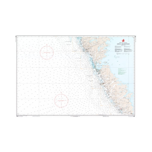 Danish Hydrographic Office - 1200 - Groenland Vestkyst. Arsuk - Grædefjord