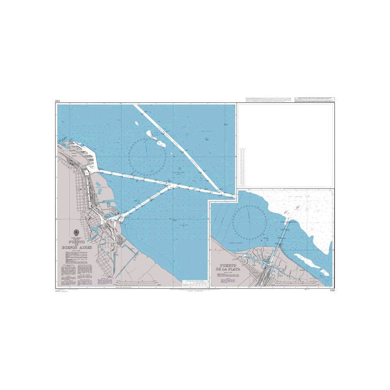 Admiralty - 1751 - Puerto de Buenos Aires and Puerto La Plata