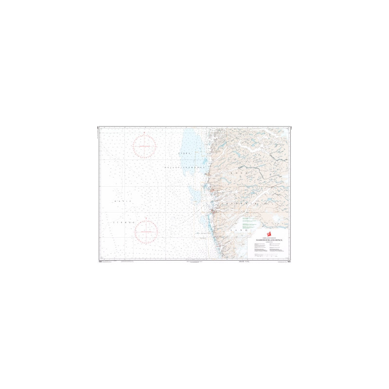 Danish Hydrographic Office - 1400 - Groenland Vestkyst. Hamborgerland - Rifkol