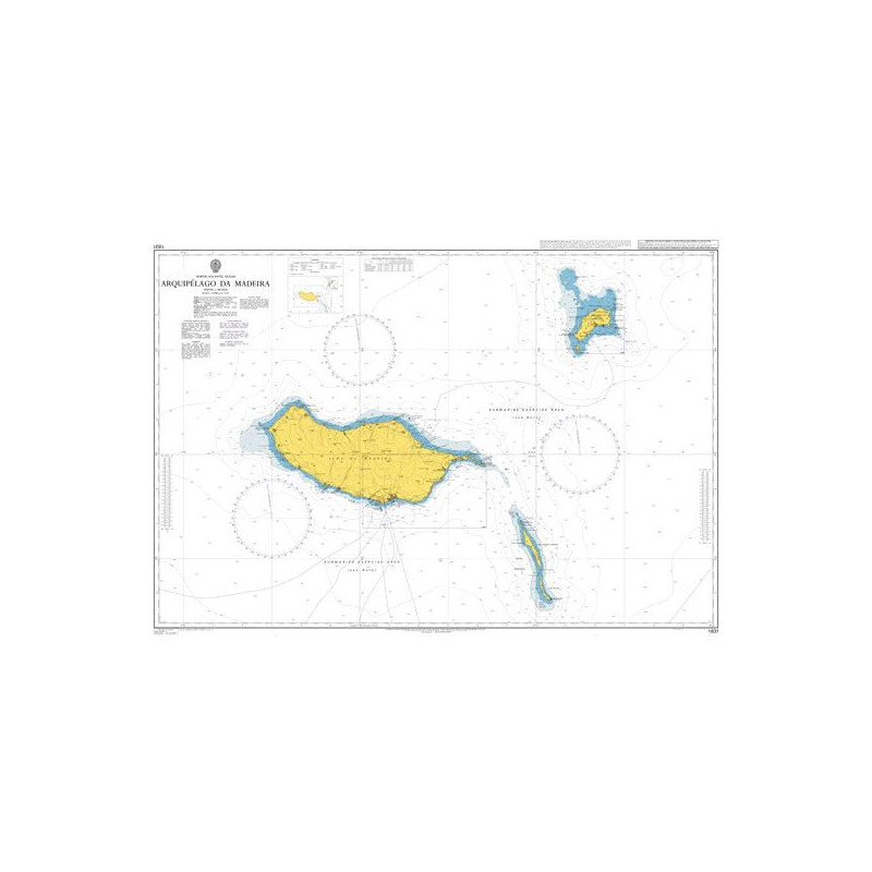 Admiralty - 1831 - Arquipelago da Madeira