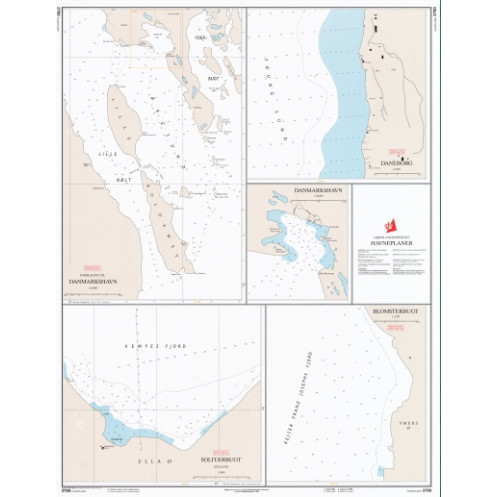 Danish Hydrographic Office - 2750 - Groenland ostkyst. Havneplaner Danish Hydrographic Office - 2750 - Groenland ostkyst. Havneplaner