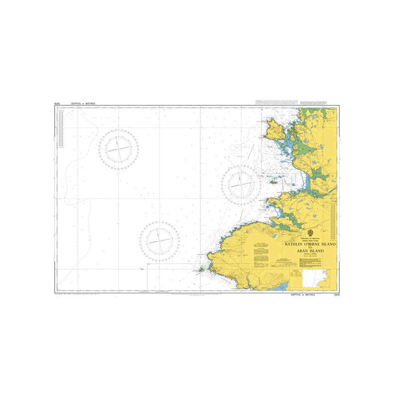 Admiralty - 1879 - Rathlin O'Birne Island to Aran Island