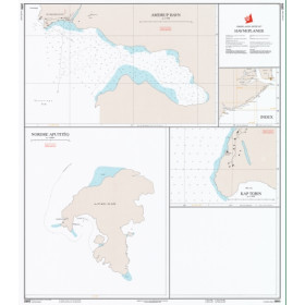 Danish Hydrographic Office - 2650 - Groenland Østkyst. Havneplaner