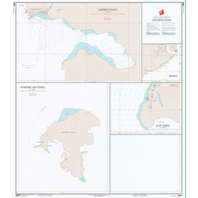 Danish Hydrographic Office - 2650 - Groenland ostkyst. Havneplaner