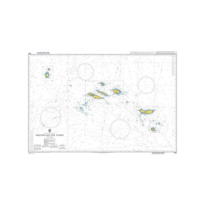 Admiralty - 1950 - Arquipelago dos Acores
