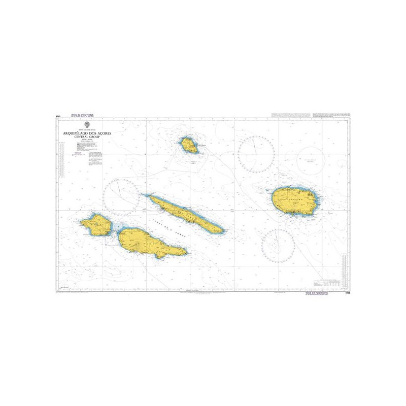 Admiralty - 1956 - Arquipelago dos Acores Central Group