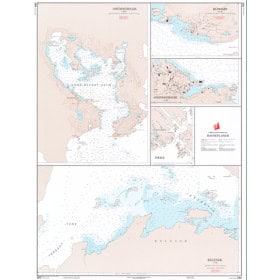Danish Hydrographic Office - 2351 - Groenland ostkyst. Havneplaner