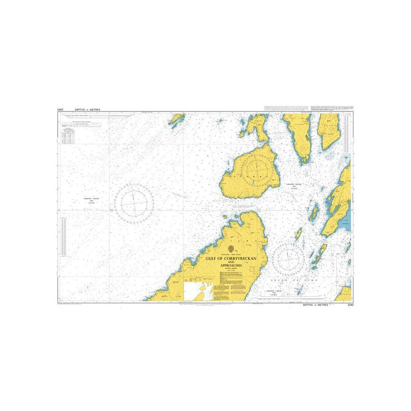 Admiralty - 2343 - Gulf of Corryvreckan and Approaches