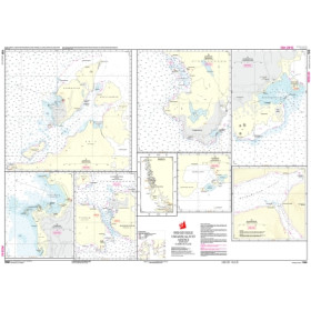 Danish Hydrographic Office - 1650 - Groenland Vestkyst The West Coast of Greenland