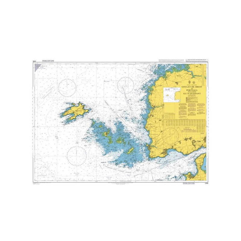 Admiralty - 2356 - Goulet de Brest to Portsall including Ile d'Ouessant
