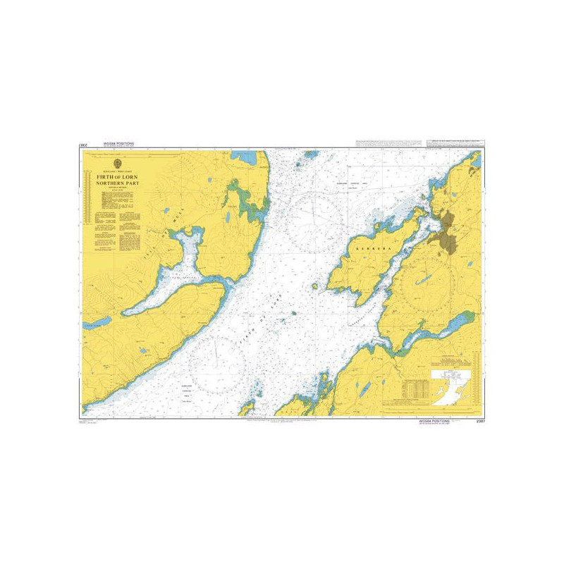 Admiralty - 2387 - Firth of Lorn Northern Part