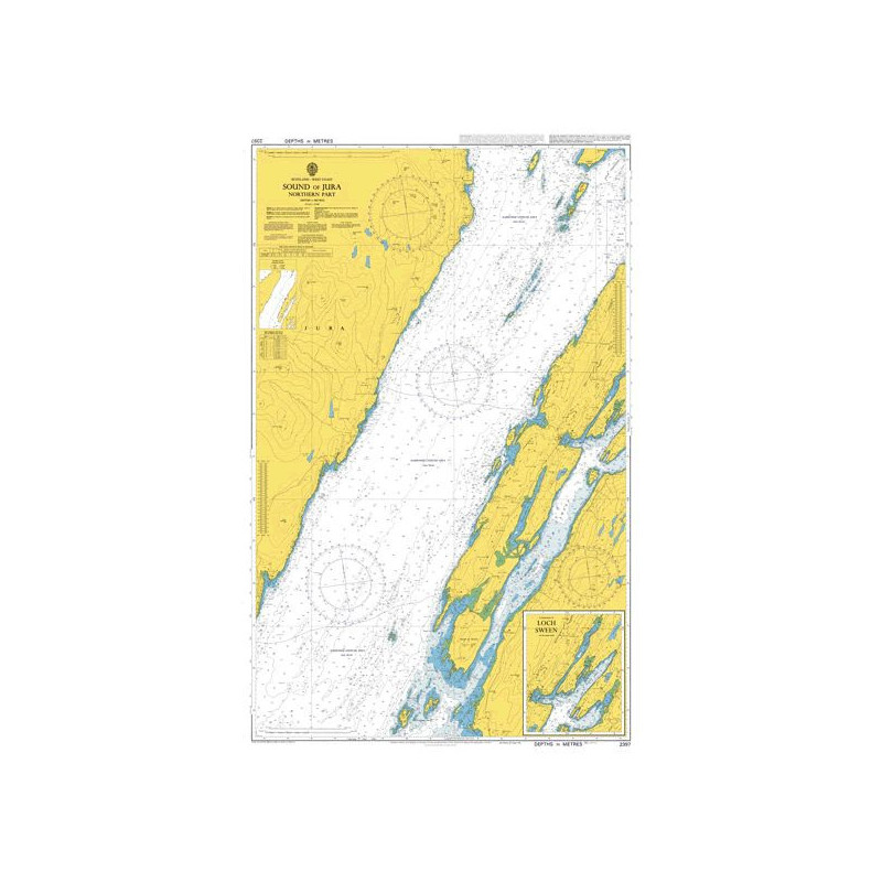 Admiralty - 2397 - nautical chart - Sound of Jura Northern Part