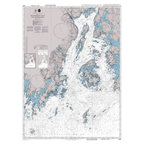 Admiralty - 2486 - Penobscot Bay and Approaches