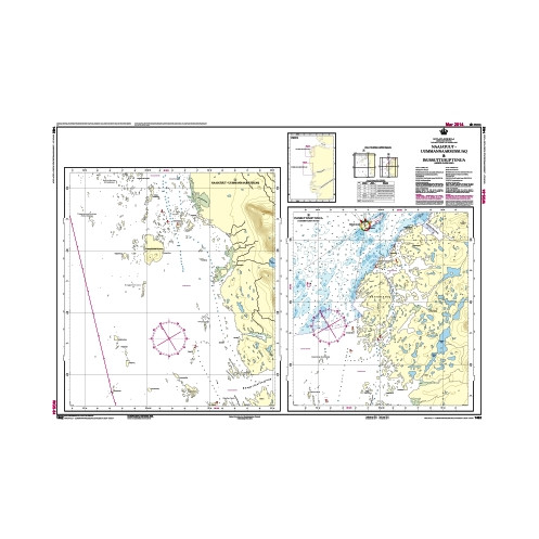 Danish Hydrographic Office - 1462 - Kitaata Sineriaa (Groenland Vestkyst) The West Coast of Greeenland