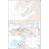 Danish Hydrographic Office - 1451 - Groenland Vestkyst. Havneplaner