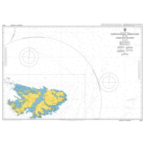 Admiralty - 2518 - North-Eastern Approaches to the Falkland Islands