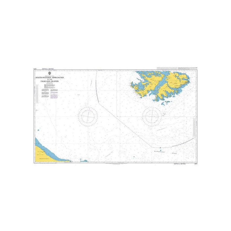 Admiralty - 2519 - South-Western Approaches to the Falkland Islands