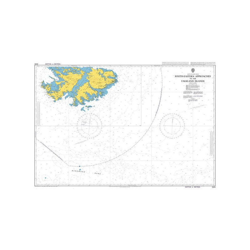 Admiralty - 2520 - South-Eastern Approaches to the Falkland Islands