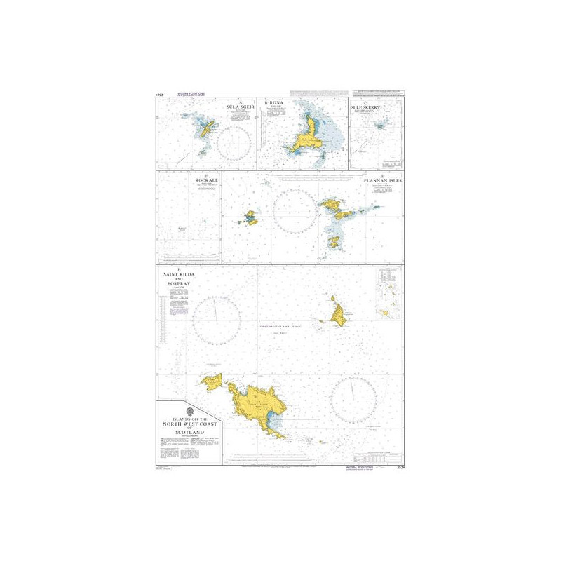 Admiralty - 2524 - Islands off the North West Coast of Scotland