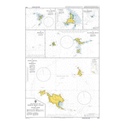 Admiralty - 2524 - Islands off the North West Coast of Scotland