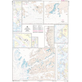Danish Hydrographic Office - 1450 - Kitaata Sineriaa (Groenland Vestkyst) The West Coast of Greenland. Umiarsualiviit assingi (H