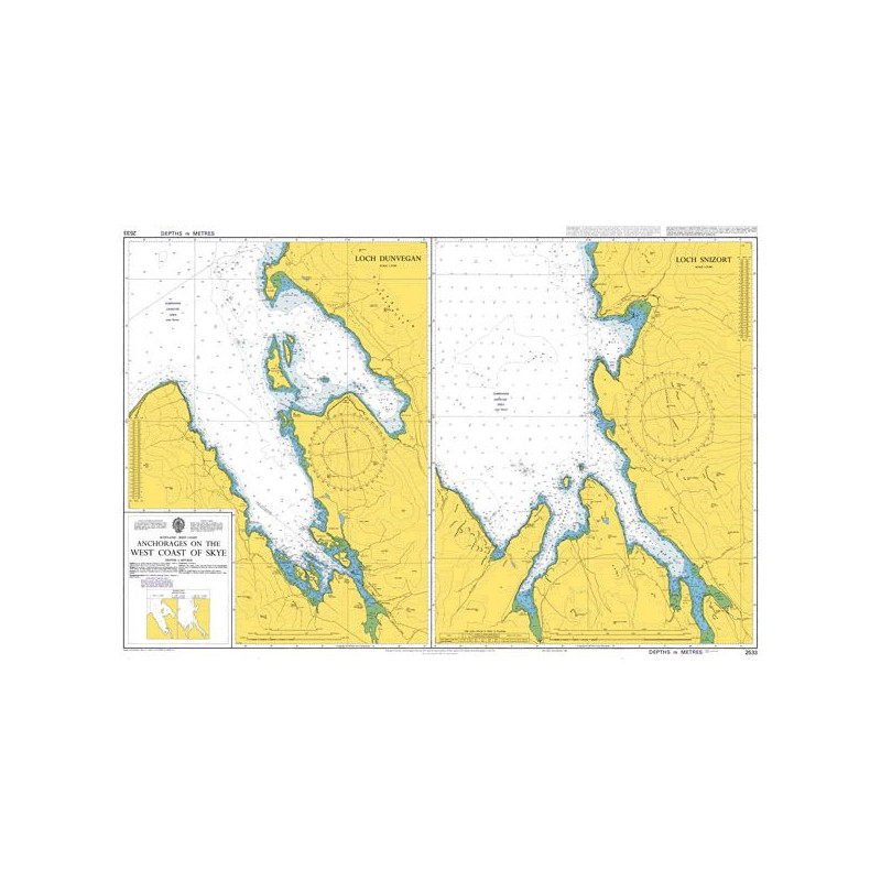 Admiralty - 2533 - Anchorages on the West Coast of Skye